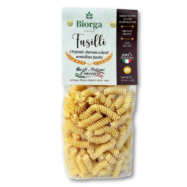 Fusilli Regular Cut Organic 20x500GR