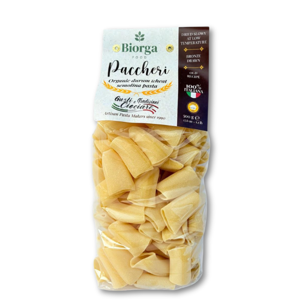 Paccheri Special Cut Organic 20x500GR