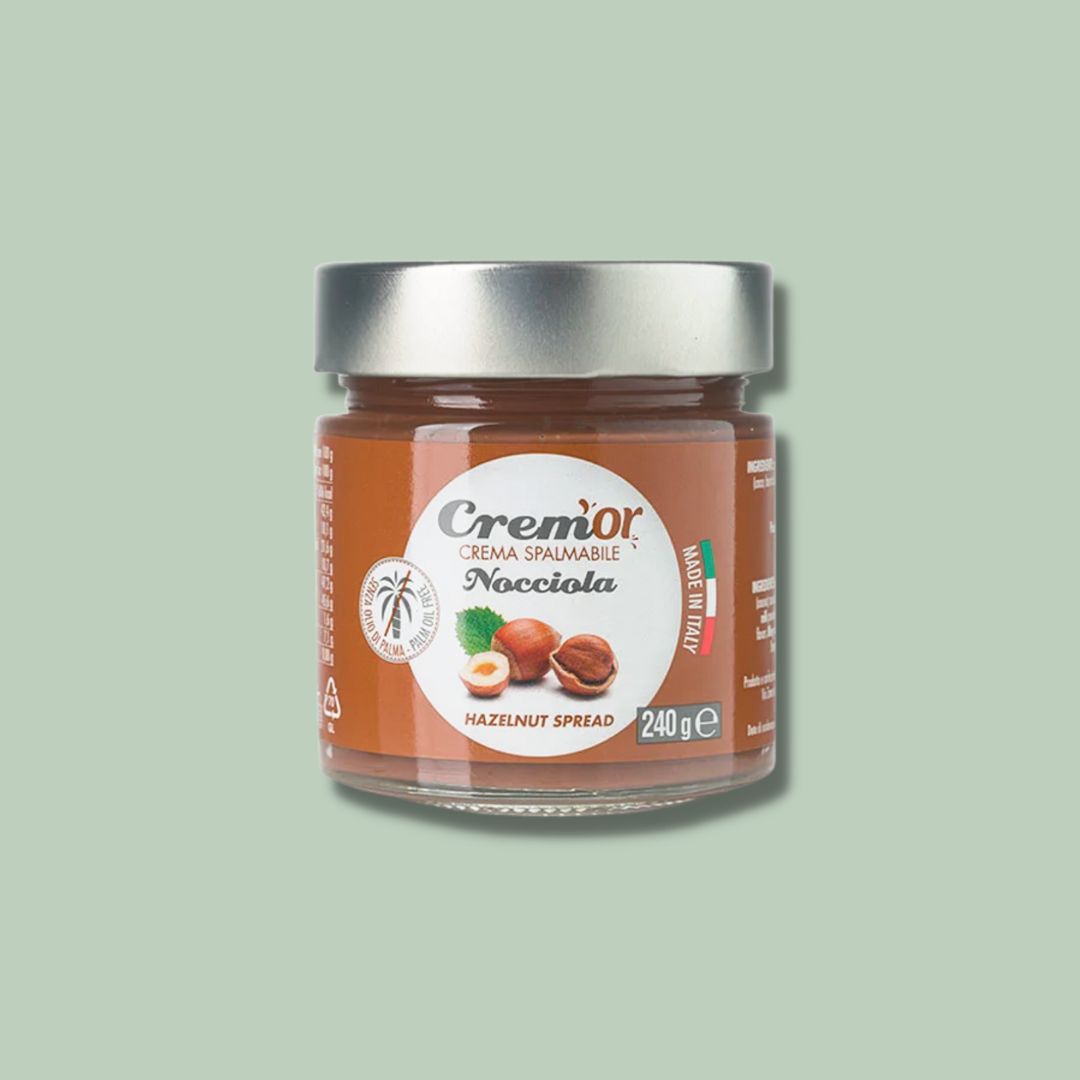 Crem'or Hazelnut Spread 18% - Palm oil free